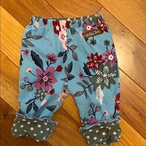 Matilda Jane reversible pants 0-3mo